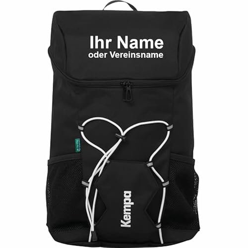 Sportartikelland Kombi Angebot für 1 Kempa Rucksack + Personalisierung mit Aufdruck Name und/oder Vereinsname