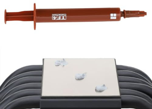 Thermal Grease Silicone Paste | 50 g Heat for Grease in Thermal Compound Paste | Silicone Grease in Thermal Paste CPU for Graphics Card, Processor, GPU