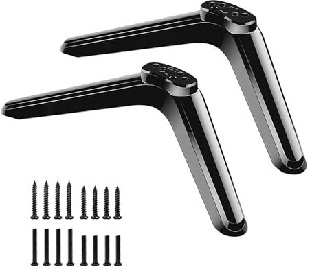 TV09 TVs Display Stand Holder With Secure Holder For 32in 40in 43in 48in 49in 50in Multiple Models Easy Installs