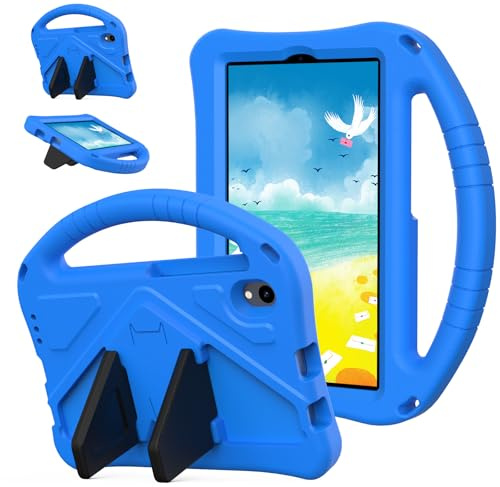 Custodia per bambini per tablet Walmart Onn 7 pollici modello 2024 (100135924), antiurto in schiuma EVA robusta maniglia supporto antiscivolo impugnatura copertura protettiva w/tracolla per Onn 7