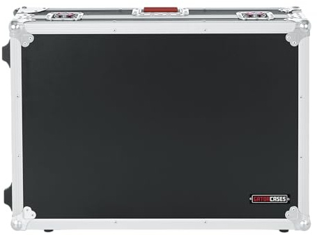 Gator Cases Rolling ATA Style Mixer Road Case with Fully Adjustable Interior and Stackable Ball Corners; 20 x 30 x 6.5 (G-TOUR 20X30)