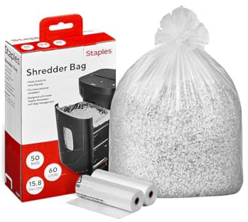 Tru Red 424154 Shredder Bags 15.8 Gal (22403) 50/Pack