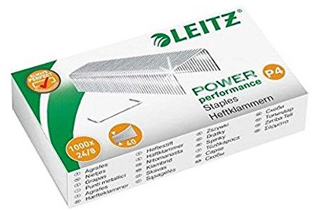 Leitz Heftklammern Verschiedene Größen & Mengen wählbar (2, 24/8)