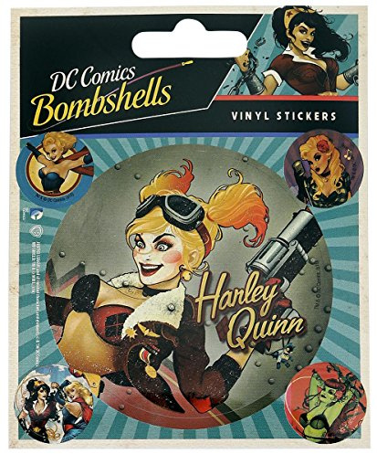 DC Comics Bombshells, Vinyl-Aufkleber, 10 x 12.5 cm