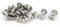 sourcing map 10 Sätze Schraubpfosten passend für 1/4(6mm) Lochdurchmesser Innendurchm. M6x16mm Gürtelschnalle Bindungsschrauben Lederverschluss