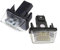 GOFORJUMP 1 Paar Keine Fehler Atuo LED Nummernschild Rücklicht Compatible for Peugeot 206 207 306 307 Compatible for Citroen C3 C4 C5 Auto Styling