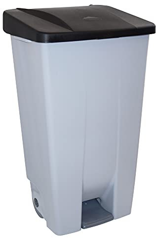 Denox DEN056 Contenedor Selectivo 120 litros, Negro, 510x425x875 mm