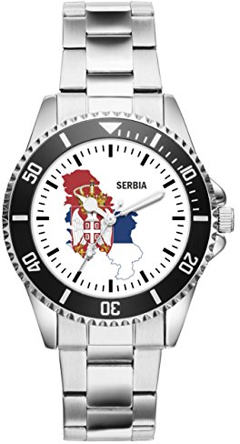 KIESENBERG Uhr - Serbien Geschenk Artikel Idee Fan 1256