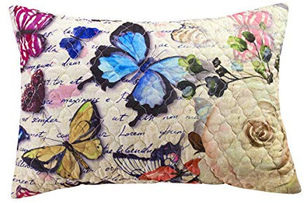 Barefoot Bungalow Gigi GL-2007AS Wende-Kissenbezug, 50,8 x 66 cm, goldfarben