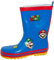 Super Mario Stivali di gomma Wellington per bambini Nintendo Wellies Rain Shoes Wellys, Blu, 34 EU