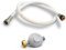 KEMPER – Kit regulador de 28 mbar Butano + manguera flexible 1m Barbacoas Planchas Calefacciones gas