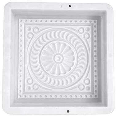 Pyude Molde de Cemento de pétalo Hermoso para pavimentar Piedras de Paso de Pasarela de Bricolaje Reutilizables Molde de pavimentación de Cemento para jardín, Camino, Patio