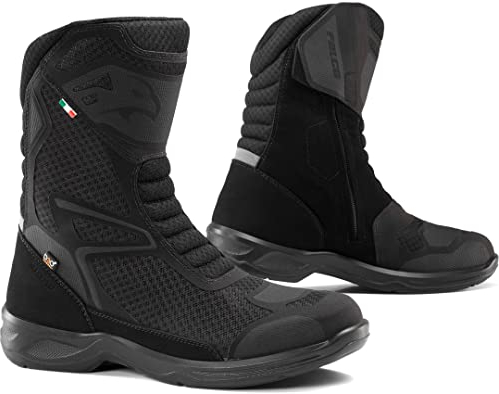 FALCO Atlas 2 Air Stivali Moto (Black,43)