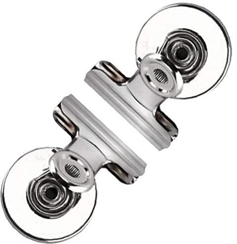 2pcs Strong Magnetic Clips Heavy Duty Refrigerator Magnet Hook Clips for Photo Displays Whiteboards Locker Fridge Classroom School Office (38mm)
