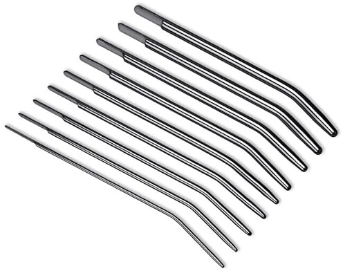 Prowler RED Sounding Set – 9-Piece Stainless Steel Urethral Dilator Kit | Beginner to Advanced Sounding Rods for Safe, Hygienic Exploration