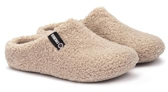 VERBENAS Hausschuhe York Nairobi Beige