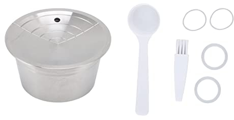 Cápsula de Café Reutilizable Dolce Gusto Cápsulas Reutilizables de Acero Inoxidable para Cafetera Dolce Gusto EDG DG325