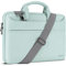 DOMISO 14 Pulgada Impermeable Funda Portatil Bolsa Maletín para portátiles con Asa para 14 Lenovo ThinkPad X1 Carbon/14 ThinkPad P14s T14s L14 Gen 2/HP ProBook 640 645/Dell Latitude 7490,Verde menta