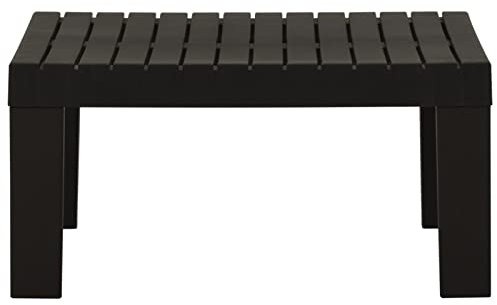 Keketa Gartentisch Loungetisch Kunststoff grau
