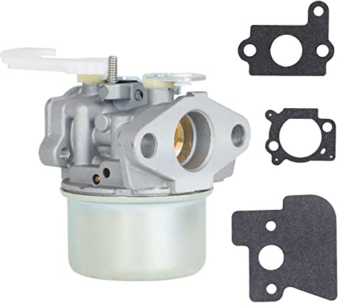 Timunr 694203 Vergaser Ersatz für Briggs Stratton 698055 690152 Rasenmäher Vergaser 121602 121605 121607 121612 122602 122612 Motor