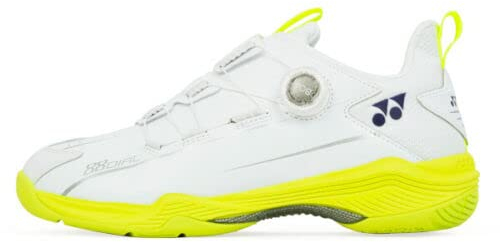 YONEX Power Cushion SHB88D2EX Schuhe (US_Footwear_Size_System, Erwachsene, Herren, Numeric, Medium, Numeric_10), Weiß/Limettengelb, 43 EU