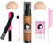 7-teiliges Perücken-Werkzeug-Set, Frauen Spitze Tint Melting Hair Mousse Foam 3.4oz, Mocha Light Brown Toupees Spray Glue, Styling Wax Stick Pomade Gel, Elastic Wig Band, Edge Brush, Comb, Net Wig Cap