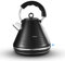 Tower T10074BLK Ash Rapid Boil Pyramid Kettle with Easy Open Lid, Removable Filter, 1.7L, 3KW, Black and Chrome