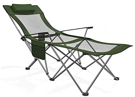 EyeWeb Klappbarer Campingstuhl, Liege- und Loungestuhl, sehr stabil, zum Angeln, Strand, Picknicks, Festival, Freizeit Hopeful