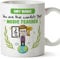 MUGFFINS Personalised Mug for Music Teacher Man - in English - You are World's Best - Funny Custom Gift for Colleagues - Ceramic 11oz Mug