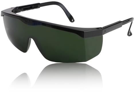 Hugwait IPL Laser Glasses Eye Protection,Laser Hair Removal Glasses Against Light Impulses Safety Glasses