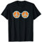 Friedenszeichen Retro Brille Hippie Freiheit Symbol Herren Damen T-Shirt