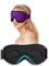 Schlafmaske für Herren Frauen, 3D Weiche Augenmaske Seitenschläfer Lichtblockierend Schlafbrille mit Verstellbarem Gummiband mit Memory Foam für Nickerchen Reisen