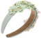 scicent Blumen Haarreif Strass Glitzer Stirnband Mode Gepolsterte Haarbänder für Frauen Modische Haarreifen für Mädchen Retro Haarbänder Hochzeit Haarschmuck für Mädchen - 25906