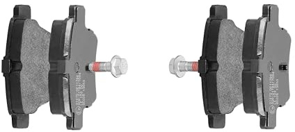 F.BECKER_LINE Bremsbeläge Hinten (10411060) passend für 307 PEUGEOT 207/207+ 207 Sw