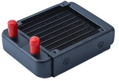 SOEWGAIJI 90mm finned aluminum computer drain liquid heat exchanger radiator. SR-L90F95