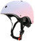 LOKJIJI Verstellbarer Kinder Fahrradhelm Skaterhelm für Mädchen Jungen Kinder Jugend, Farbe Farbverlauf Kinder Schutzhelme für Multi-Sportarten Fahrrad Skateboard Skaten, Rosa Blau, M