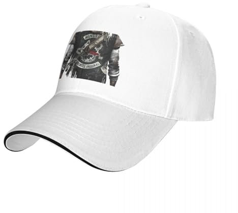 COSIUOS Basecap Deacon St. John – Days Gone Klassische Baseballkappe, individuell gestaltete Mütze, Gentleman-Hut, Strandtasche, Damenhüte für die Sonne, Herren