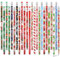 HOWAF 36 Stück Bleistift Weihnachten mit Radiergummi Weihnachten Geschenke Weihnachtsbleistifte Bleistifte Kinder für Adventskalender Weihnachtsgeschenke Christmas Gifts Mitgebsel Kindergeburtstag