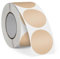 FINDAT Khaki 38 mm Runde Thermo-Etiketten Rolle Selbstklebende Drucker Etiketten Kreis Vinyl Wasserdichtes Klebepunkte Aufkleber für Büro Logo Design QR Versand 500 Stück