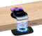 Invisible Wireless Charger, 50MM Under Desk Wireless Charger，Hidden Charging Station for iPhone 15/14/13/ Samsung Galaxy S23/S22/S21 (Adapter Included)