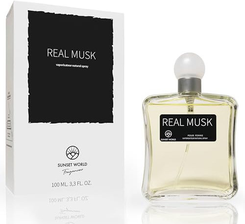 Real Musk - Compatibile e Ispirato a Narciso For Her Pure Musc. Acqua di Colonia Intense 100 ml, Profumo ai Feromoni per Donna, Profumi Equivalenti