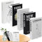 YUJUVI Livres Decoration Maison 5 Pièces Faux Livre Decoration Pliables Décoratifs Livres Decoration d'interieur pour Maison Salon Tables Basses Decoration (5 Pièces C)