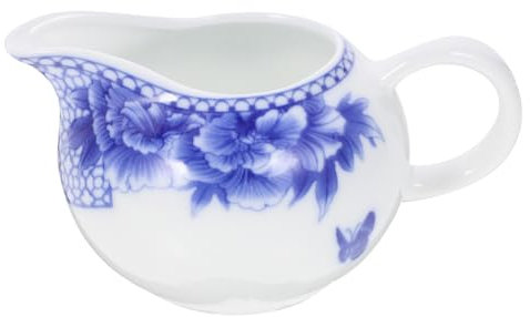 Gatuida Petit Crémier Porcelaine Chinoise Verseur à Café Et Lait pour Sauces Design Élégant Et Pratique Usage Maison Et Restaurant