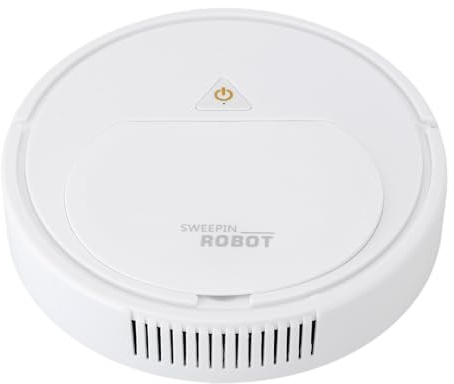 Cuifati Verpackter Roboter, Automatische Böden Waschmittel 800 Mih Li Batterie 3 in 1 für den Hausgebrauch