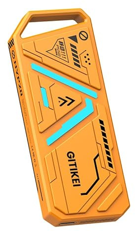 SSD Enclosure, USB C External, 10Gbps M.2 NVMe to USB Adapter/Reader Supports M and B&M Keys and Size 2242 /2260/2280 SSDs