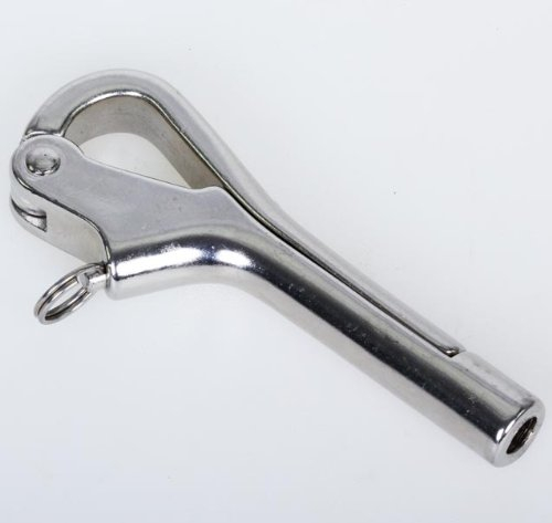 Pelikanhaken Schnappschäkel M6 Boot Yacht Schnapp Haken V4A Edelstahl Modell ELECSA 81