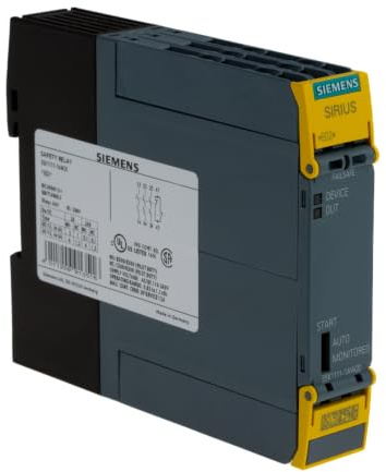 Siemens 3SK1111-1AW20 Sirius Safety Relay Standard Series Device Relay Enabling Circuits 3 No Contacts + Relay Signaling Circuit 1 Nc Contact US = 110-240 V DC/AC 50/60 Hz Screw Terminal, White