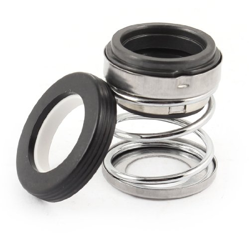 sourcing map Wasser Pumpe Spiralfeder Gummi Faltenbalg Mechanische Wellendichtung 20 mm de