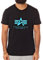 Alpha Industries Herren Basic T-Shirt,Schwarz (Black/Blue 93), XXX-Large