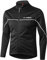 INBIKE Fahrradjacke Herren Winter Thermo Radjacke Laufjacke Atmungsaktiv Winddicht Wasserabweisend Reflektierend Warm Herbst für Radfahren Joggen Laufen Schwarz L